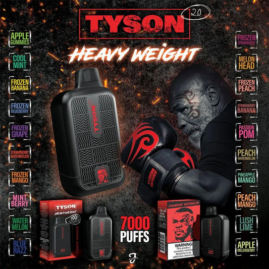 Tyson 2.0 Heavyweight 7k Puff Disposable