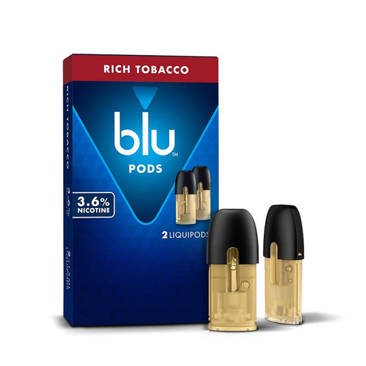 BLU Liquidpods Rich Tobacco 3.6% - 2 pack