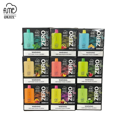 Fume Recharge ZERO Nicotine - 5k Puff Vape-DISPOSABLES-No Limit Distro