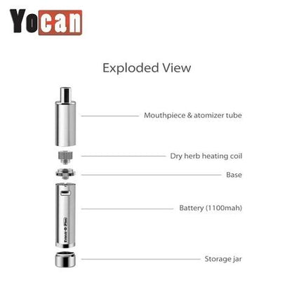 Yocan Evolve D Plus Dry Herb Kit-DRY HERB VAPES-No Limit Distro