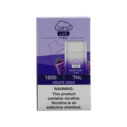 Airis Lux P1800 Disposable Vape-DISPOSABLES-No Limit Distro