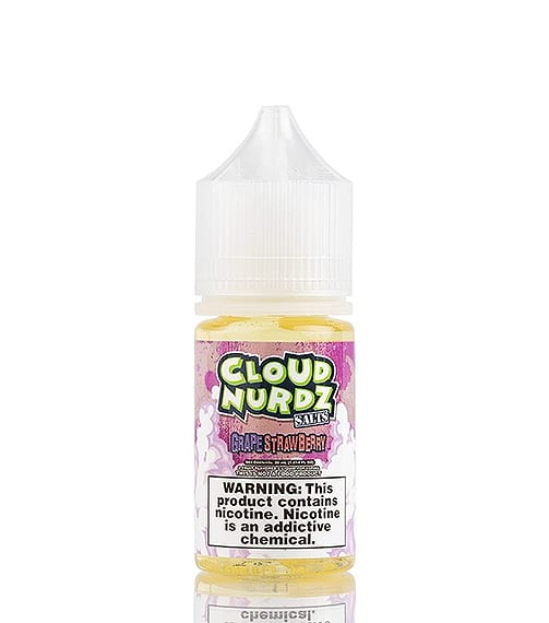 Grape Strawberry by Cloud Nurdz Salts-Grape Salt Flavor-No Limit Distro