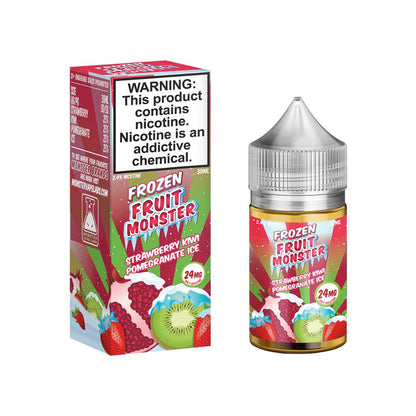 Strawberry Kiwi Pomegranate Ice by Frozen Fruit Monster Salts-Kiwi Salt Flavor-No Limit Distro